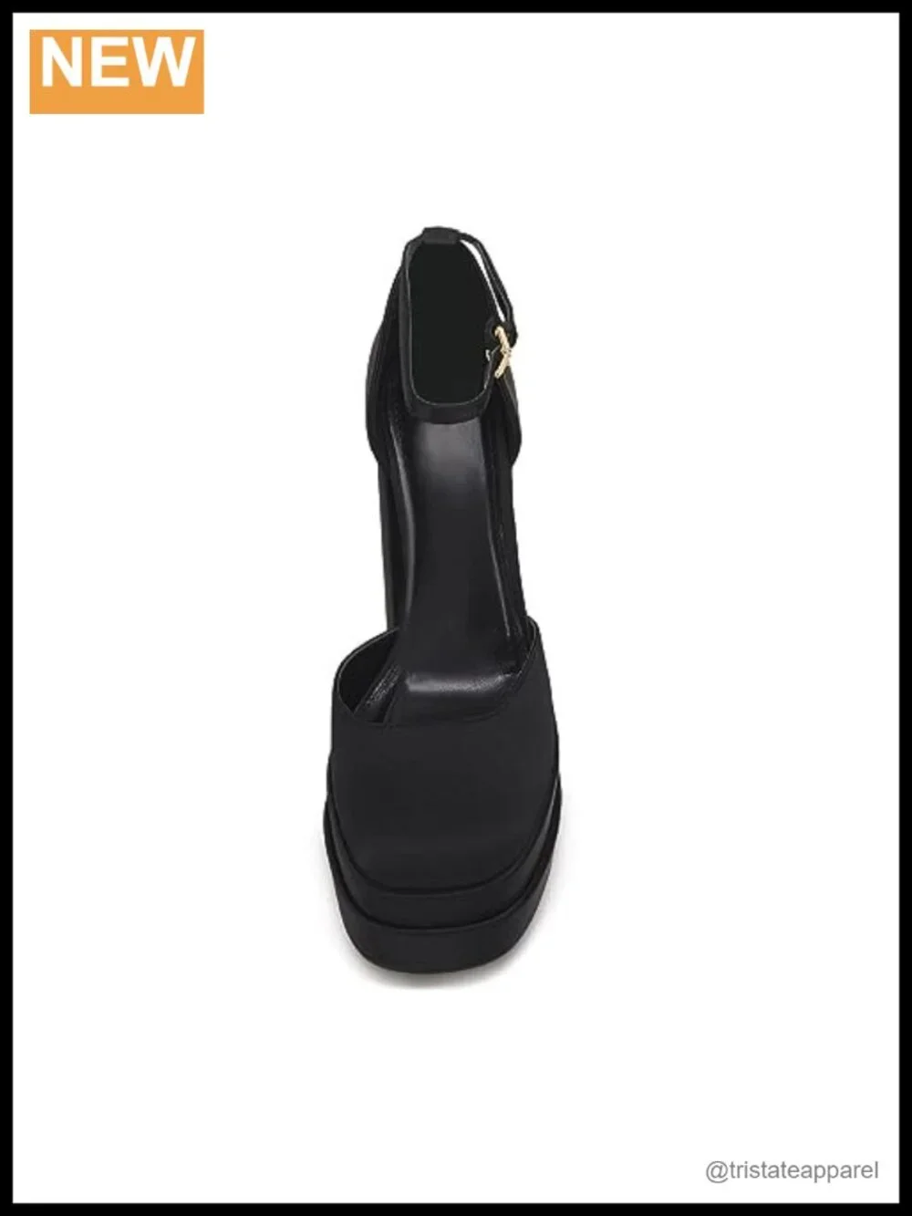 Womens Chunky Platform Heels Satin Ankle Strap Block High Pumps Party Wedding